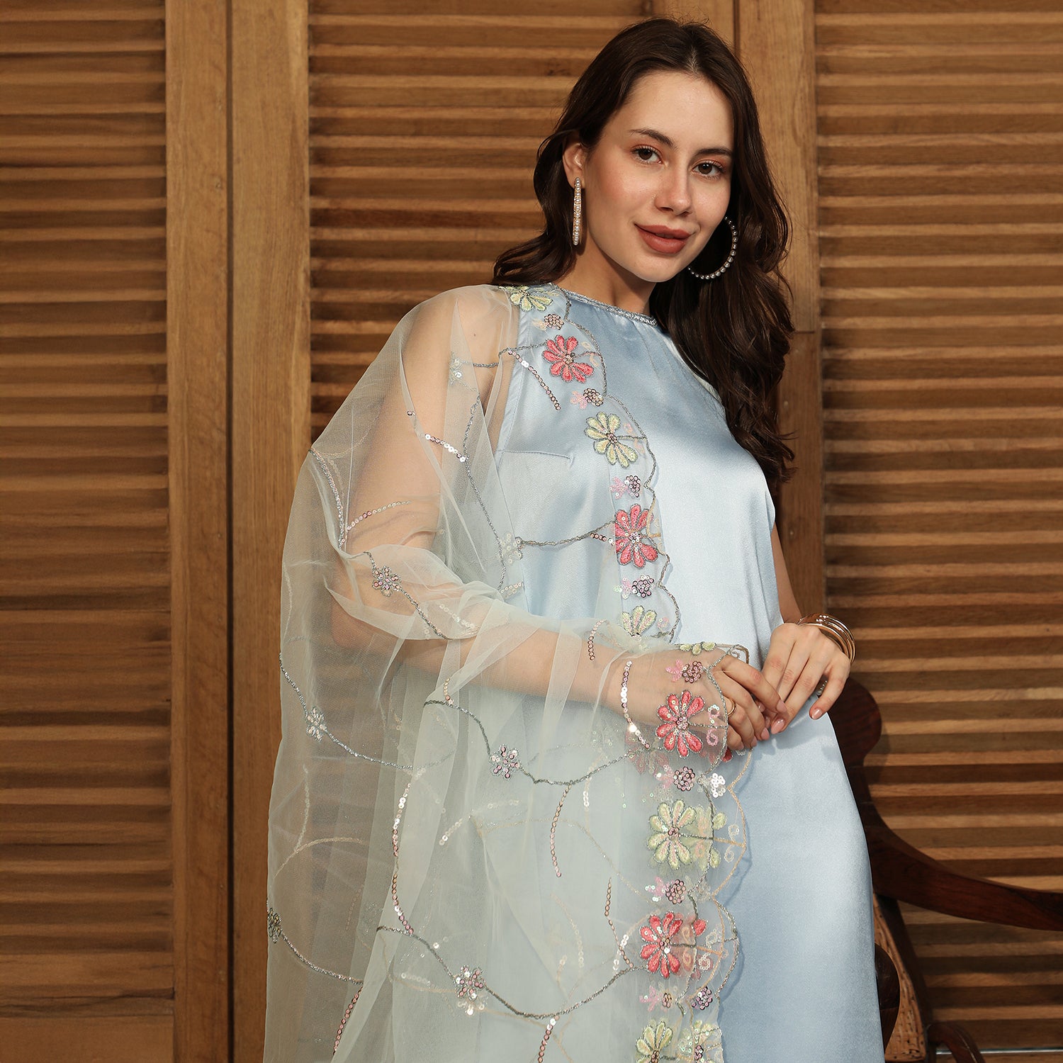 Blush Bloom Kurta Set