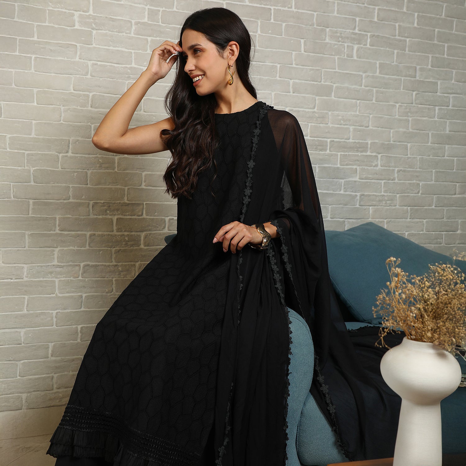 Ditsy Floral Kurta Set
