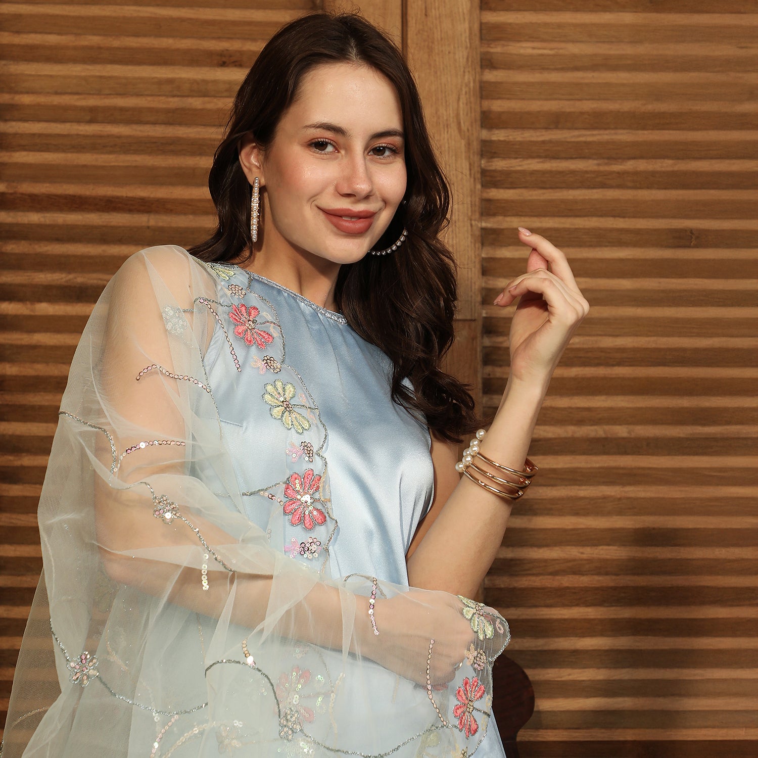 Blush Bloom Kurta Set