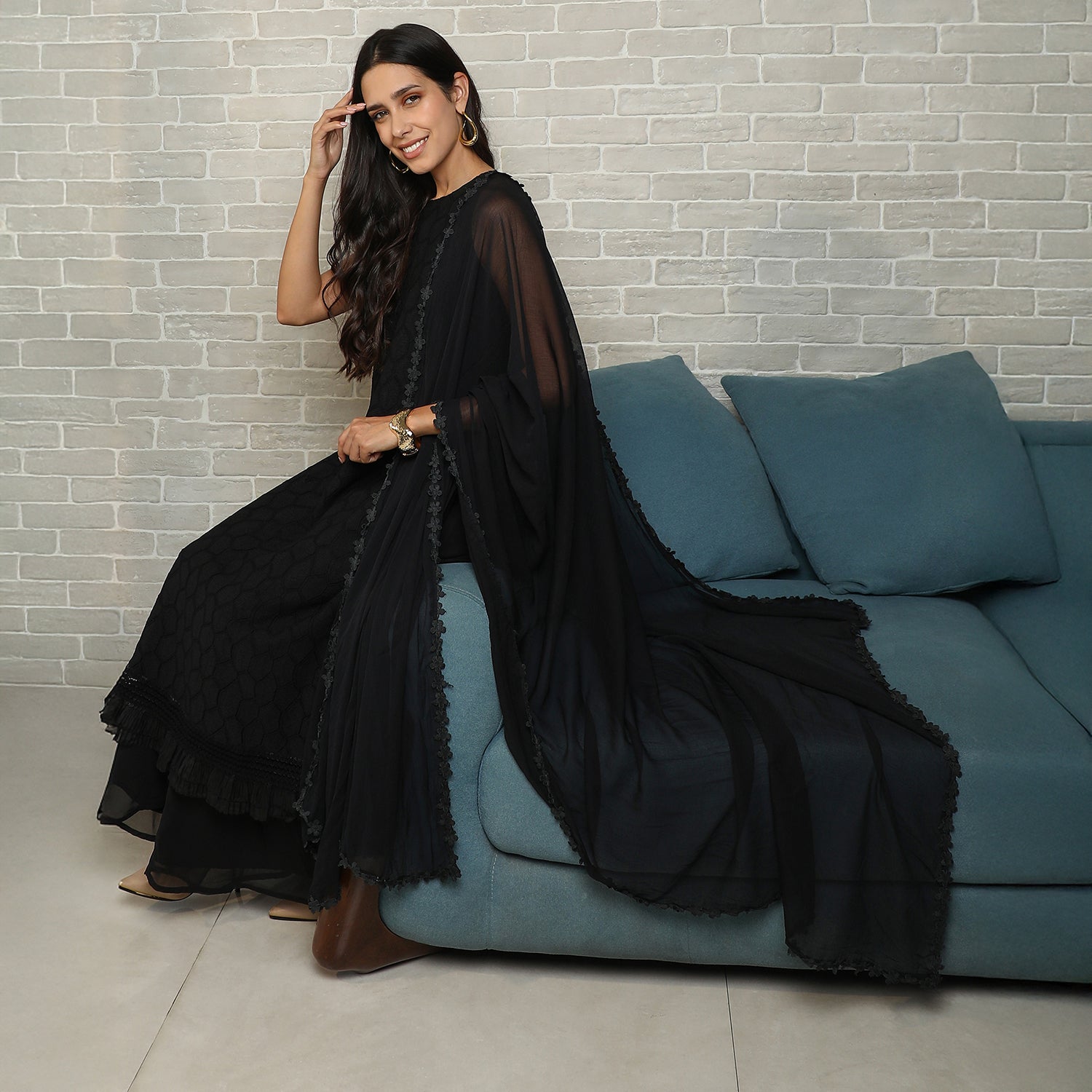Ditsy Floral Kurta Set
