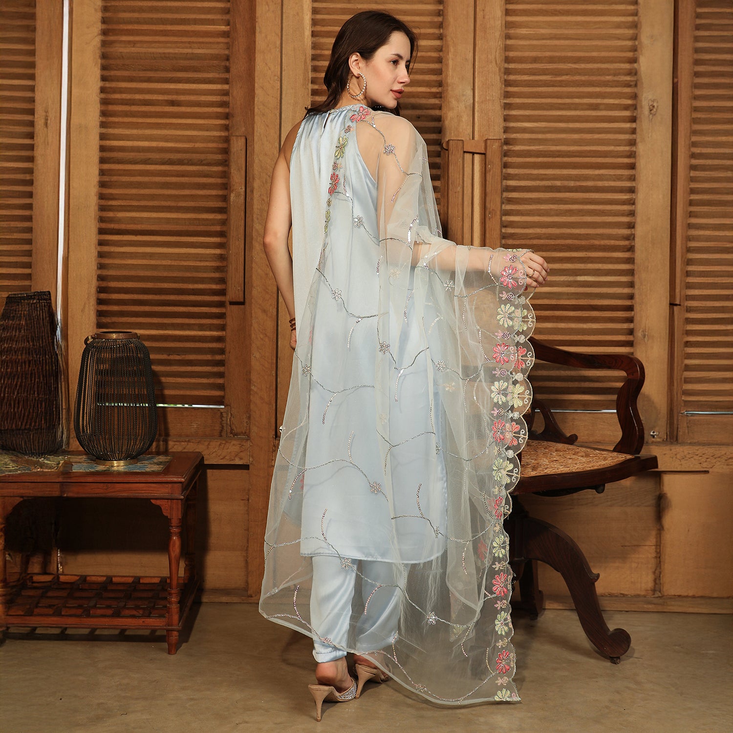 Blush Bloom Kurta Set