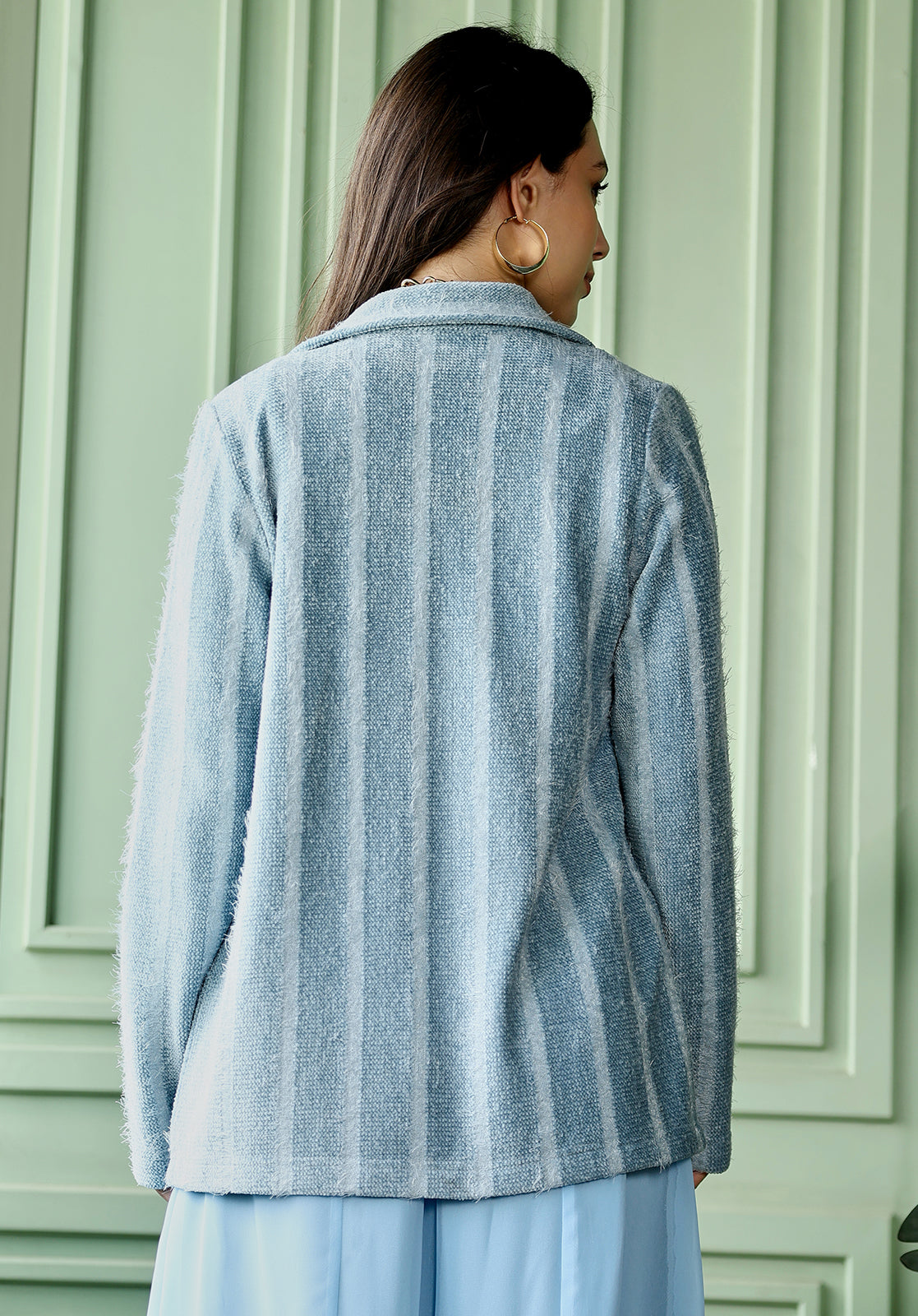 Fur-Flared Co-Ord Set