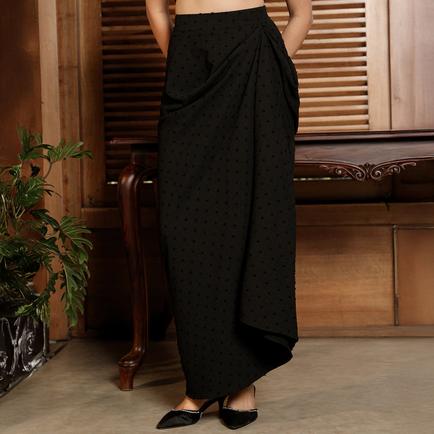Embellished-Pom Co-Ord Set