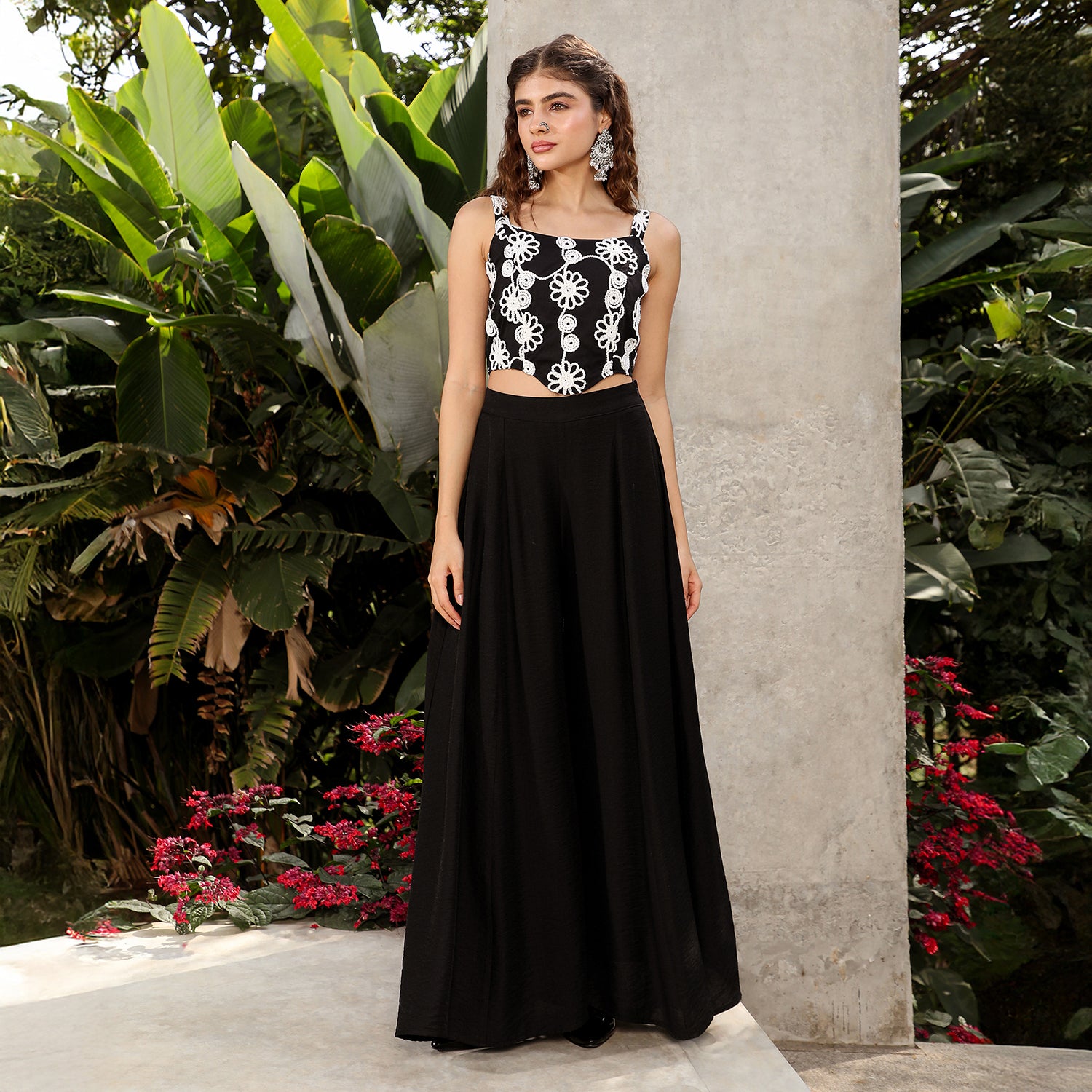 Rope-Blossom Co-Ord Set