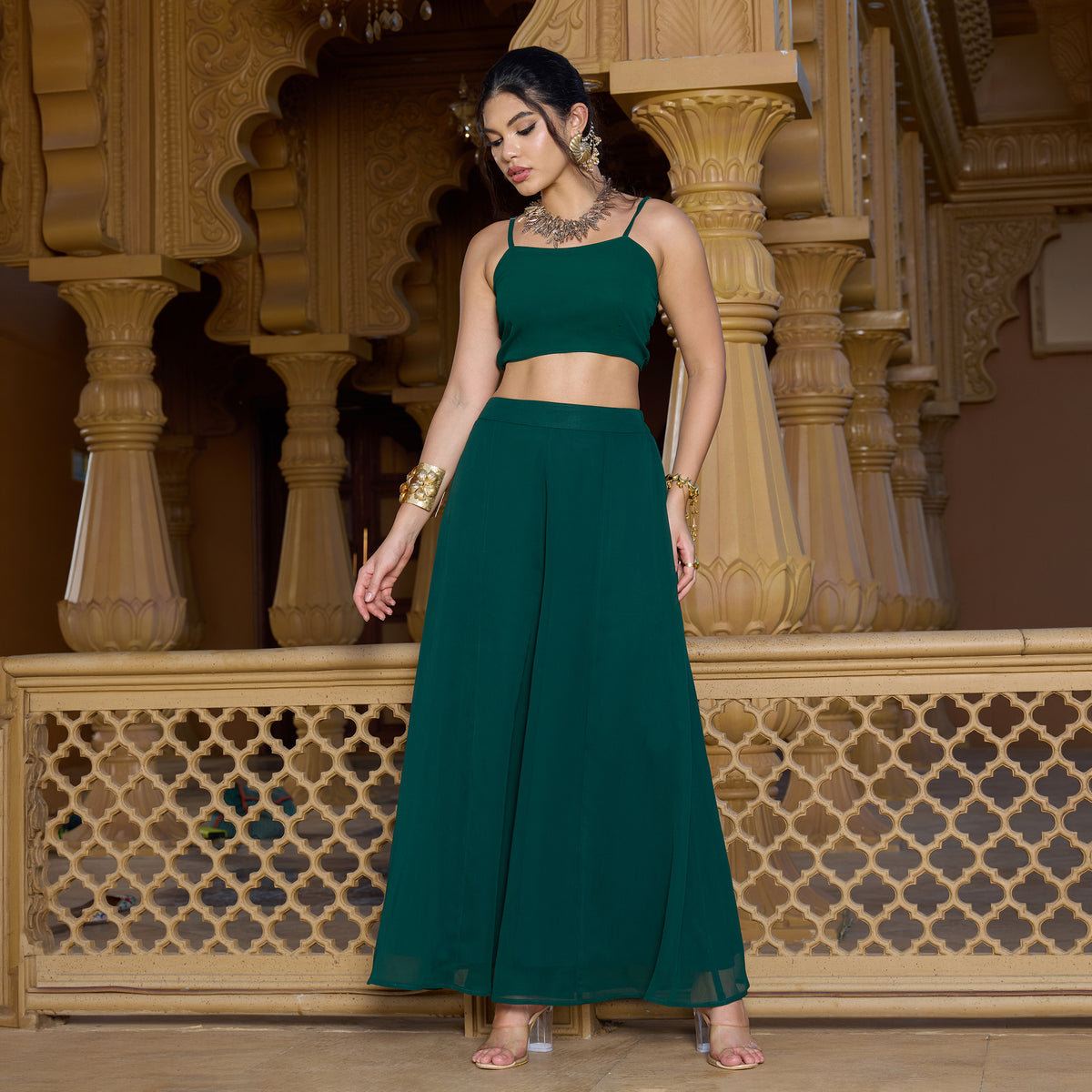 Sequin Embroidered kurta set