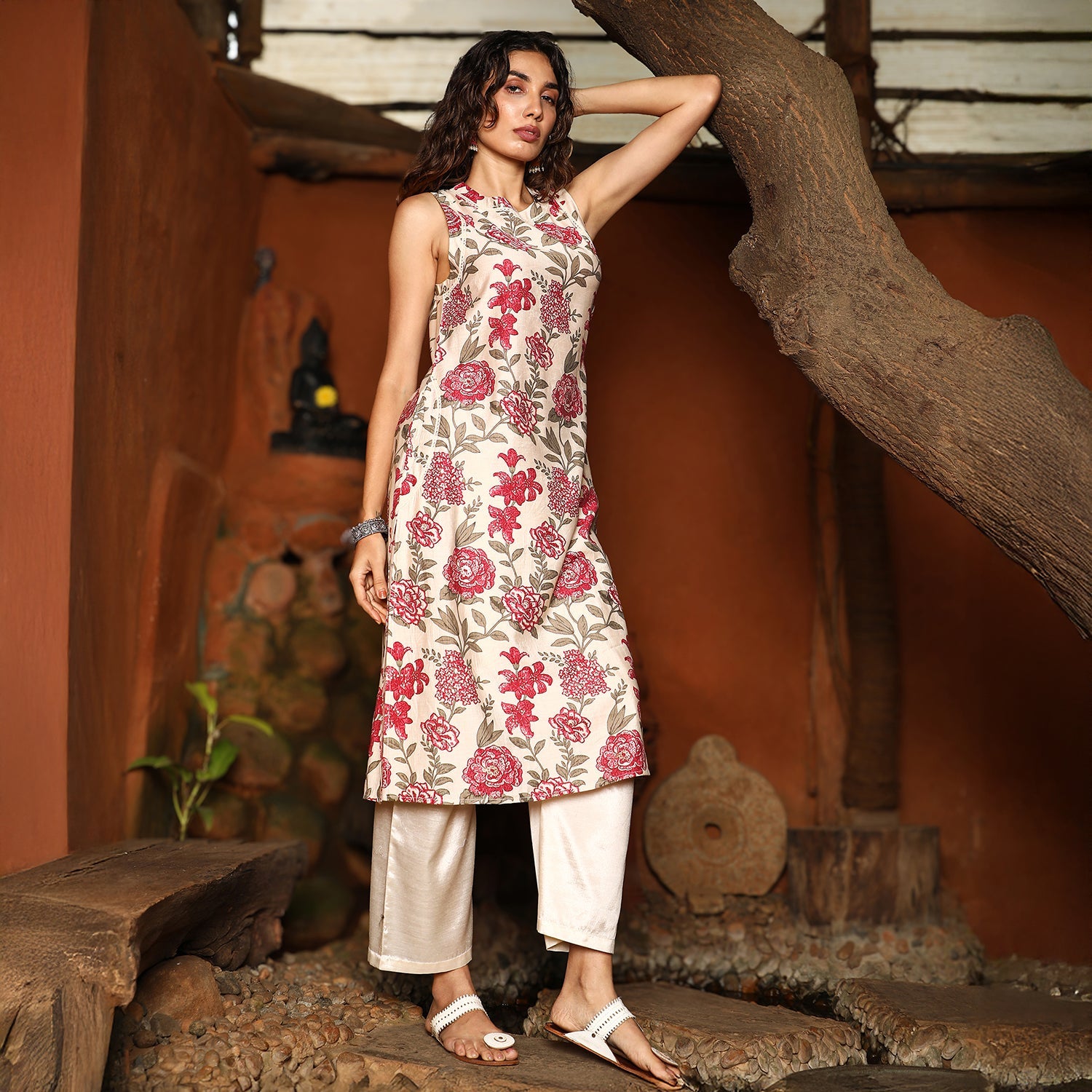 Botanical Vine Kurta Set