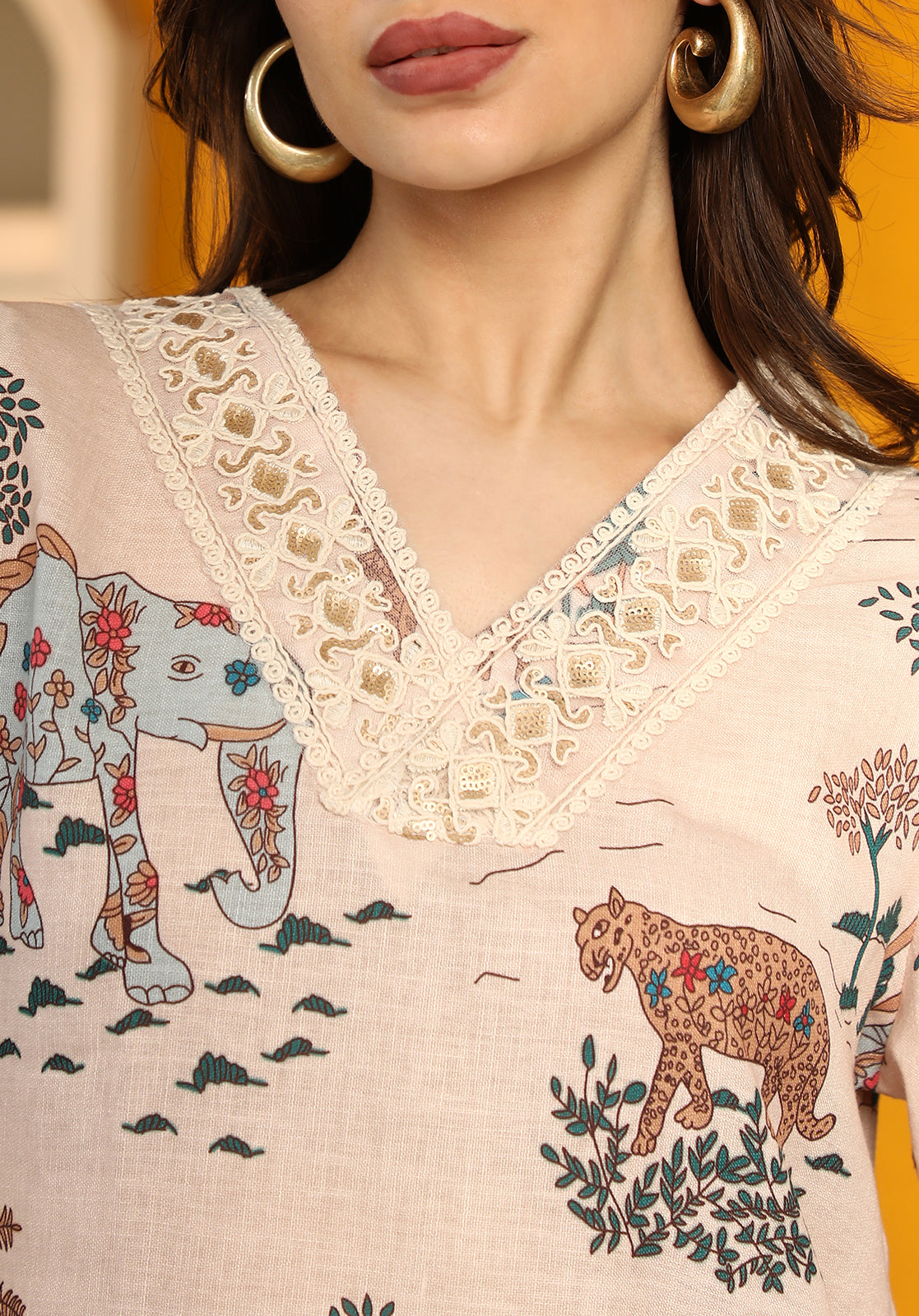 Indie-Folk Kurta Set