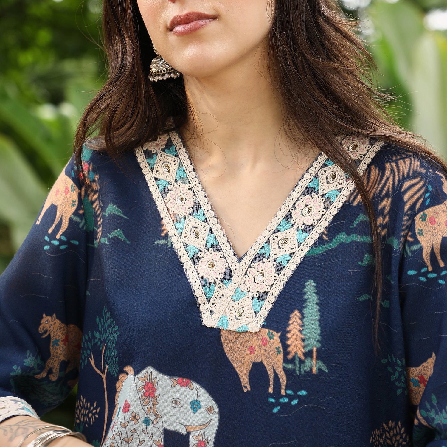 Indie-Folk Kurta Set