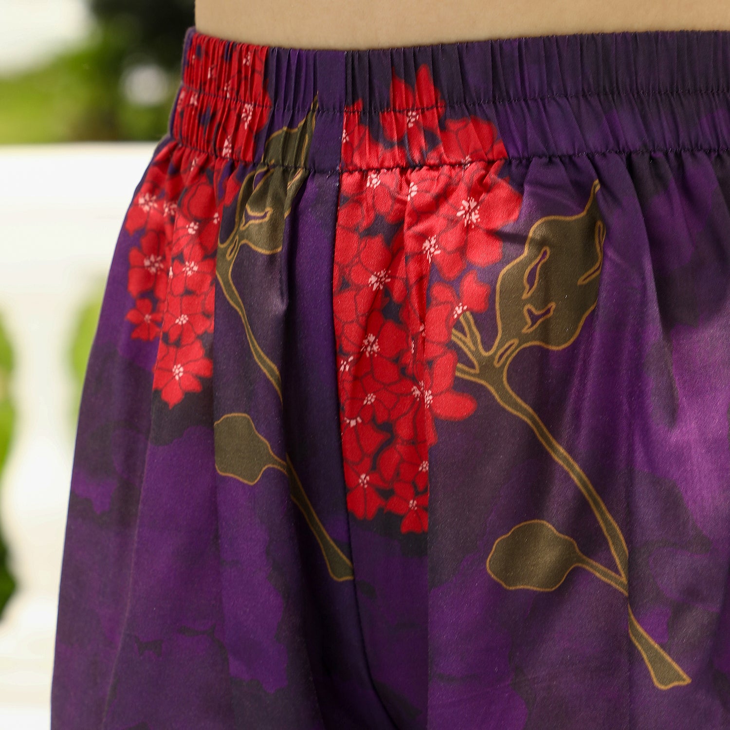 Bloom-Dye Imprint Kurta Set
