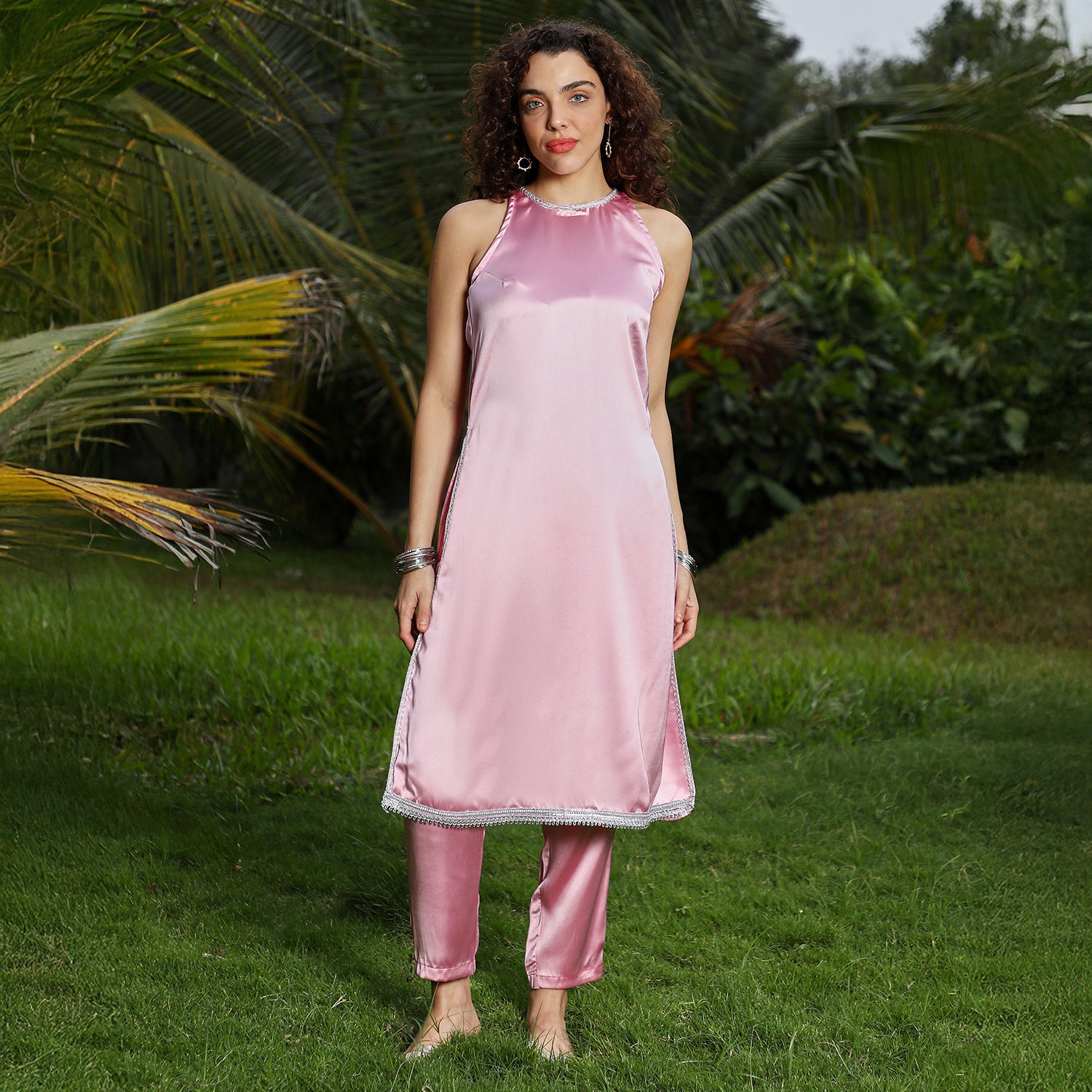 Blush Bloom Kurta Set