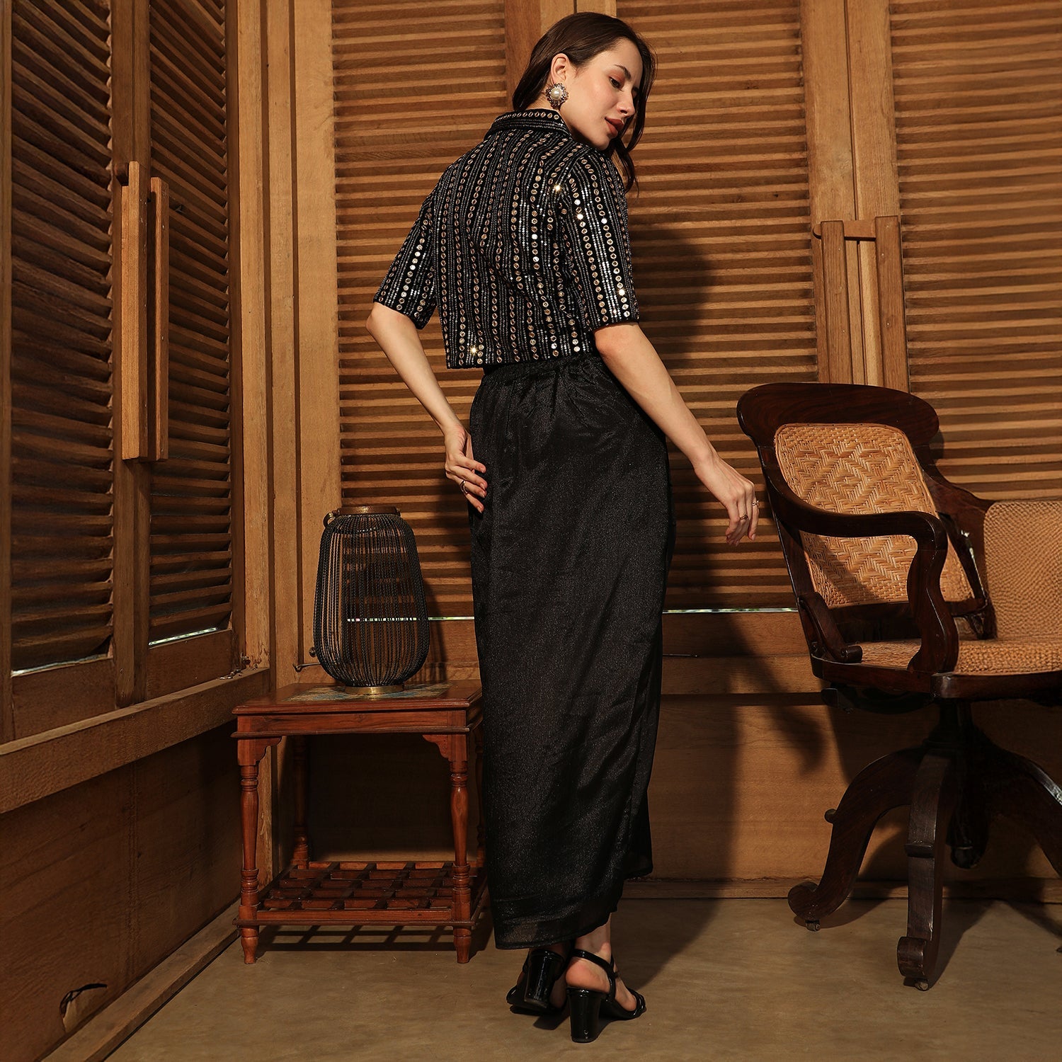 Aureate Mirror Co-Ord Set