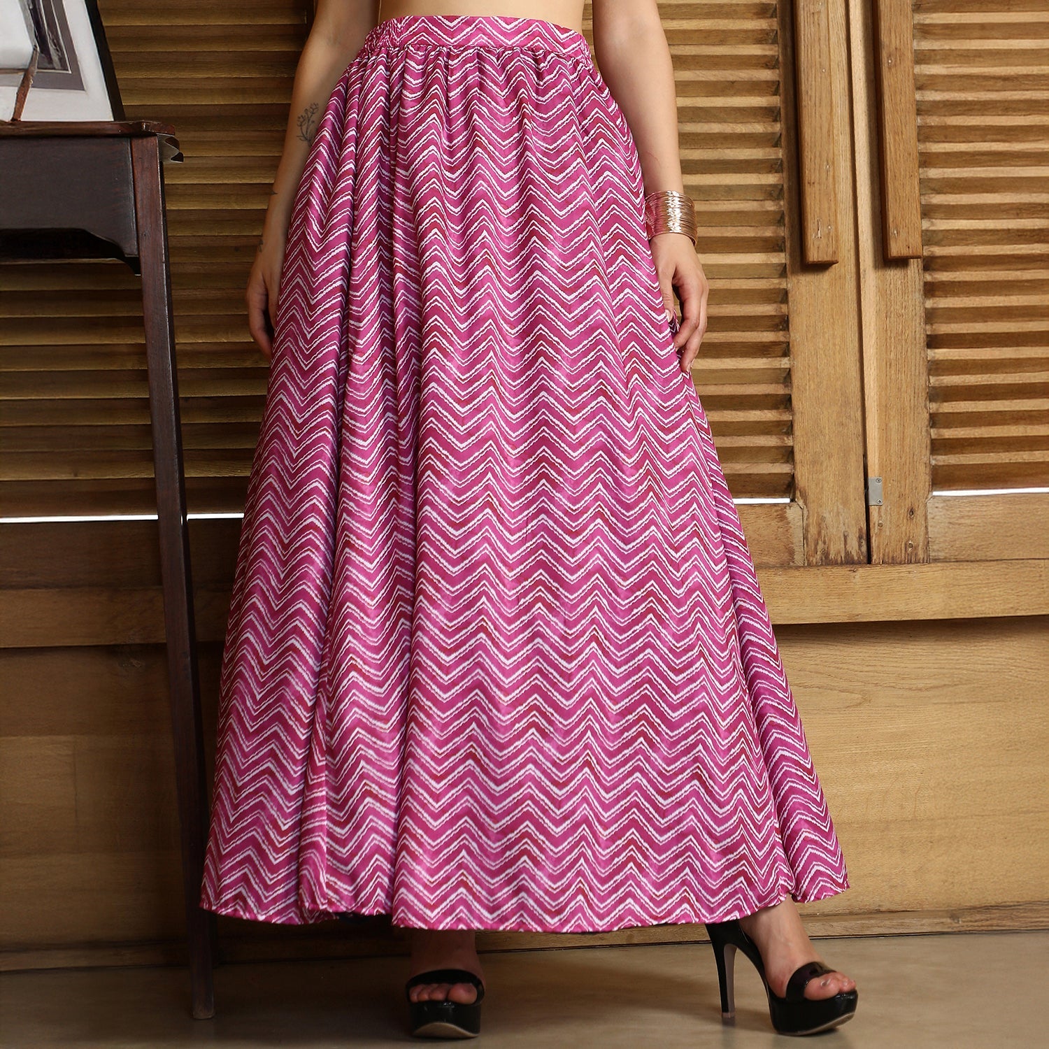 Chevron-Wrap Co-Ord Set