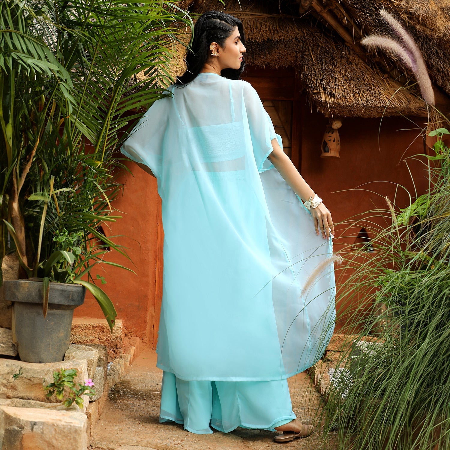Block Flared Co-Ord Set