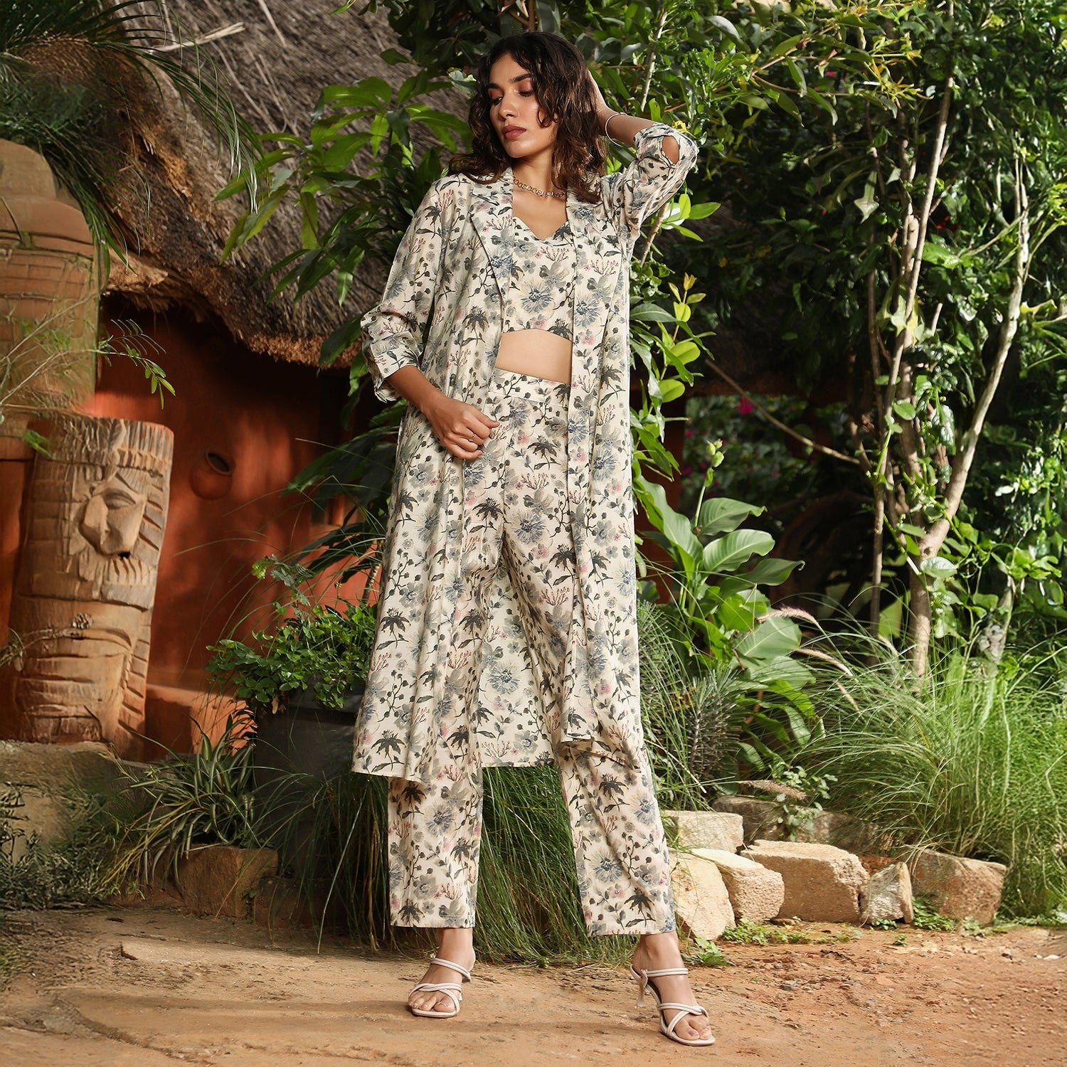 Faded Flora Co-Ord Set