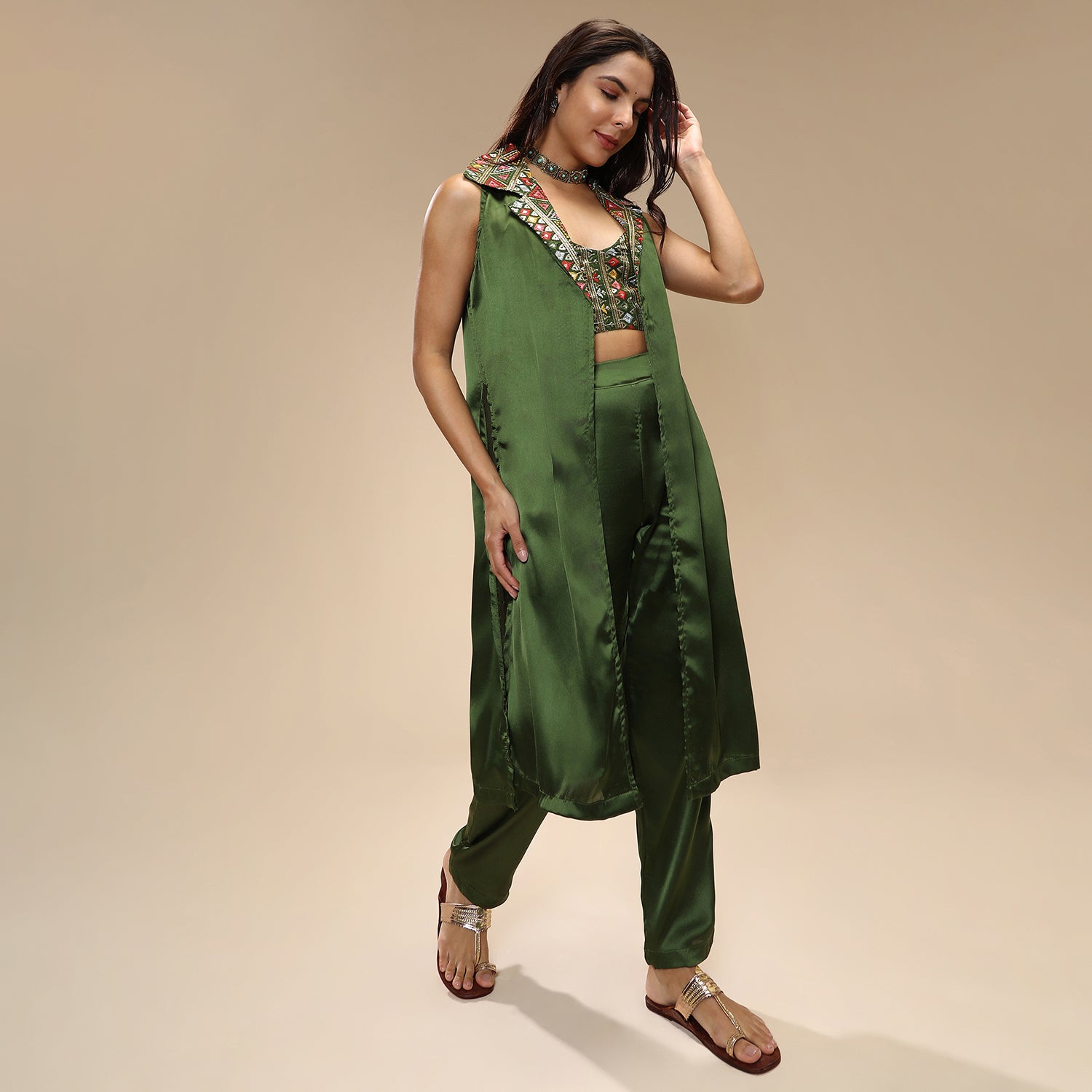Ethnic Block Co-Ord Set