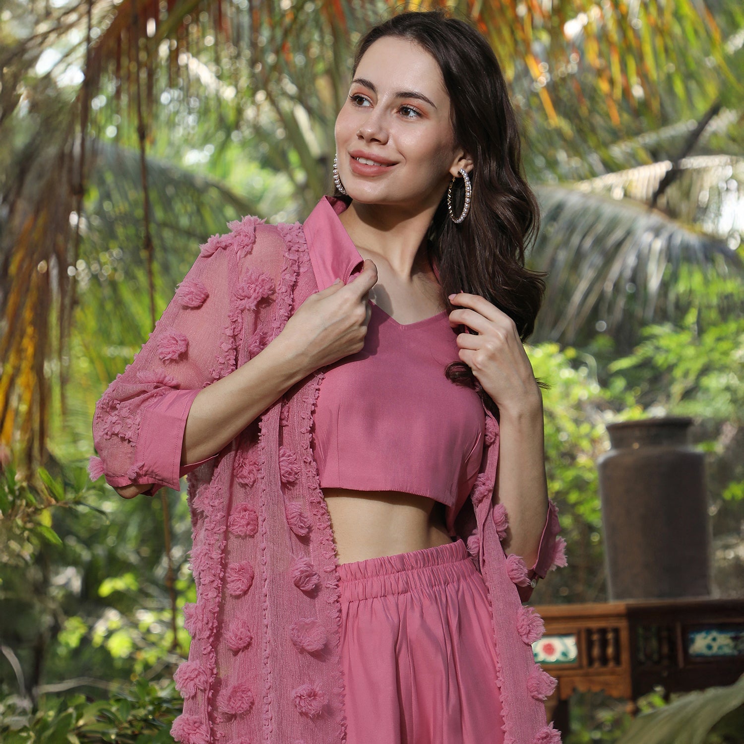 Applique Rosa Co-Ord Set