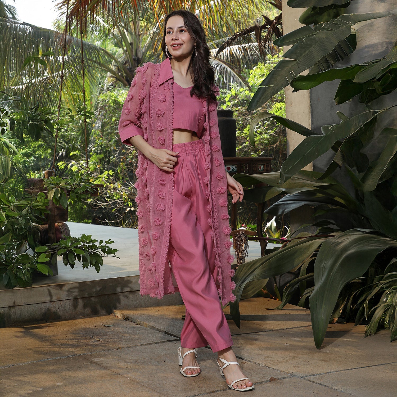 Applique Rosa Co-Ord Set