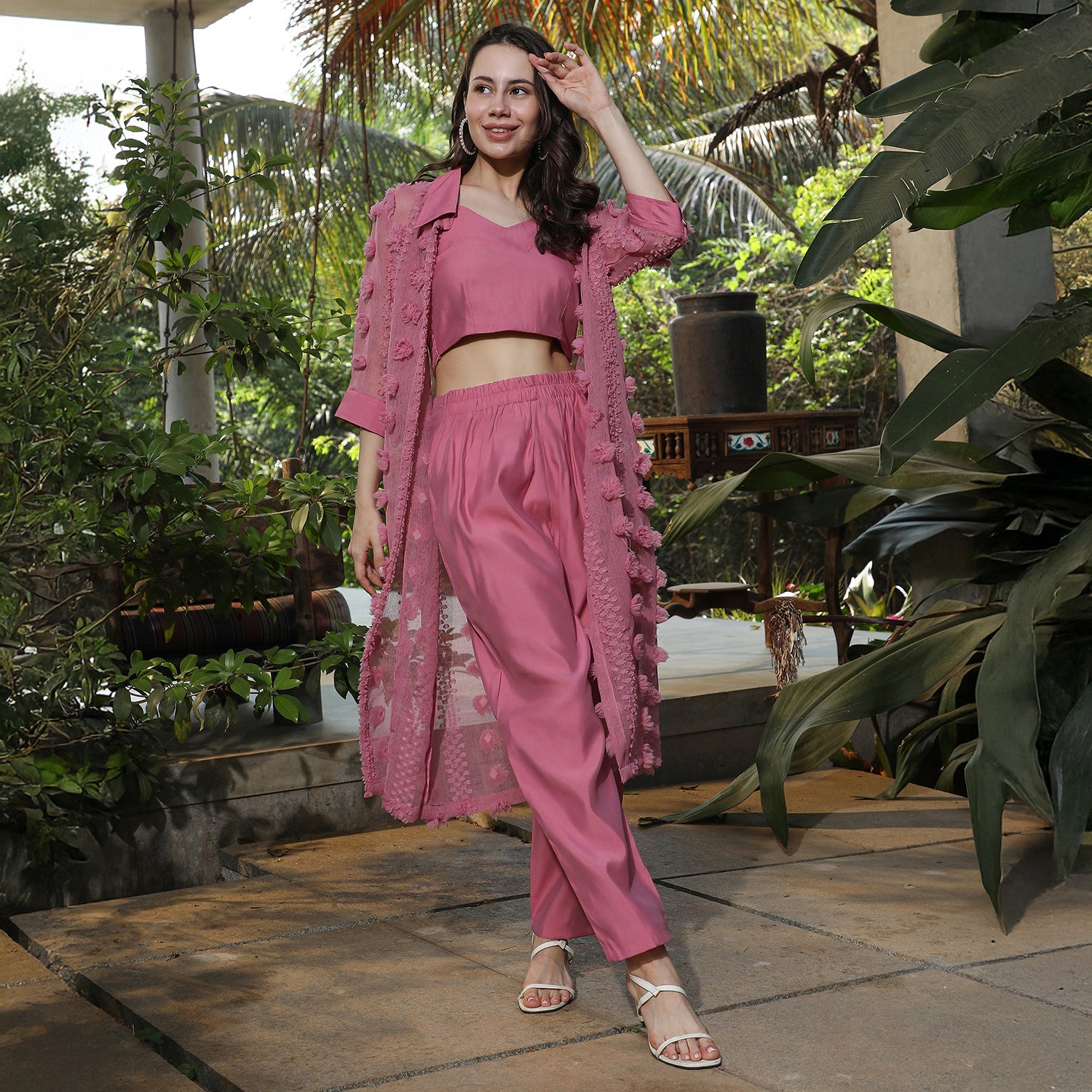 Applique Rosa Co-Ord Set