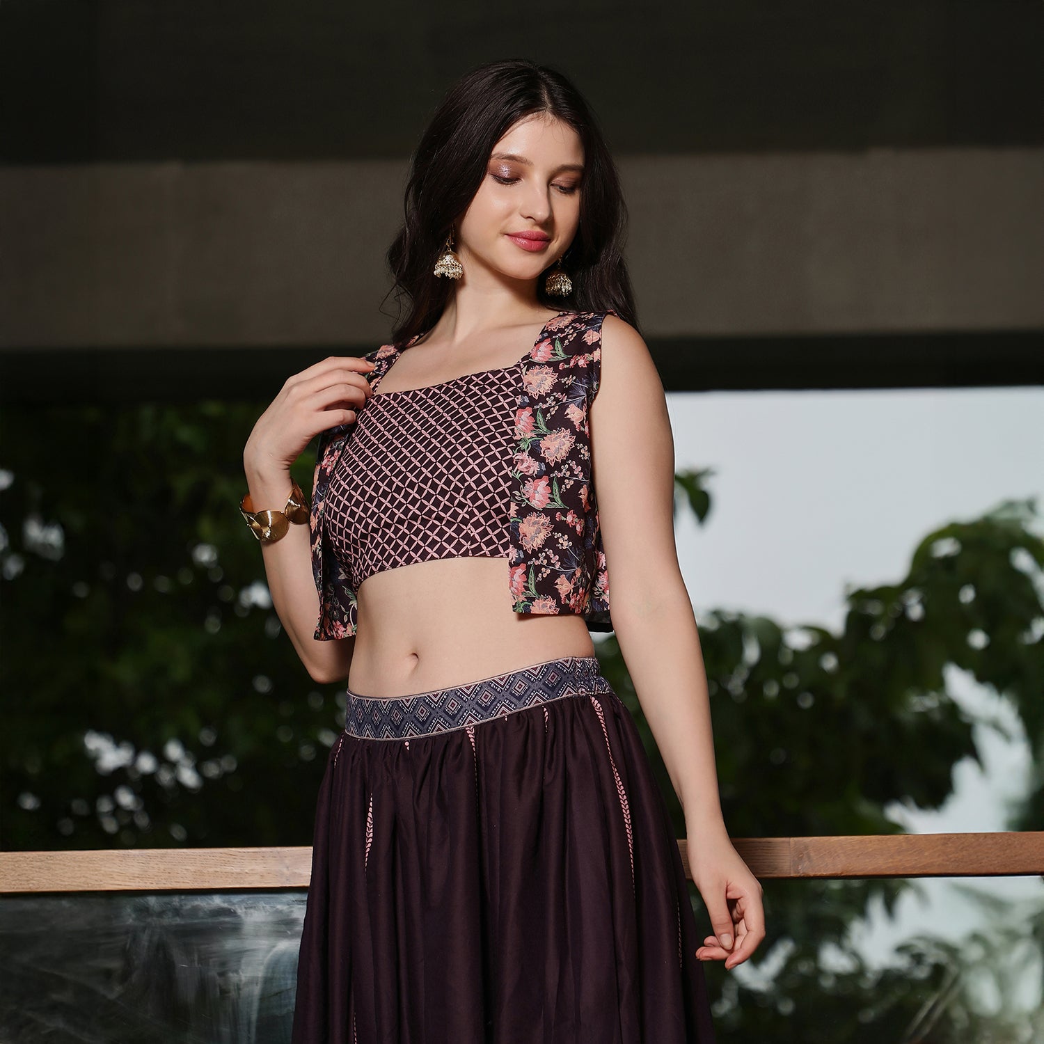 Geometrical-Flora Co-Ord Set
