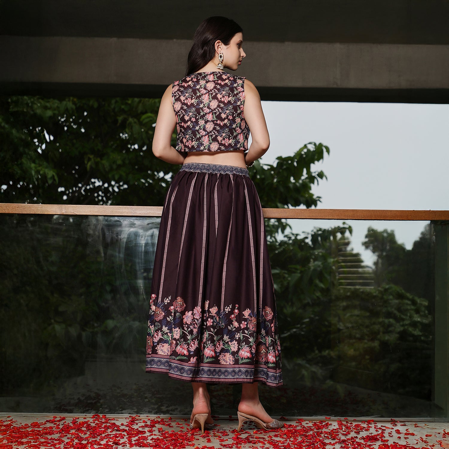 Geometrical-Flora Co-Ord Set