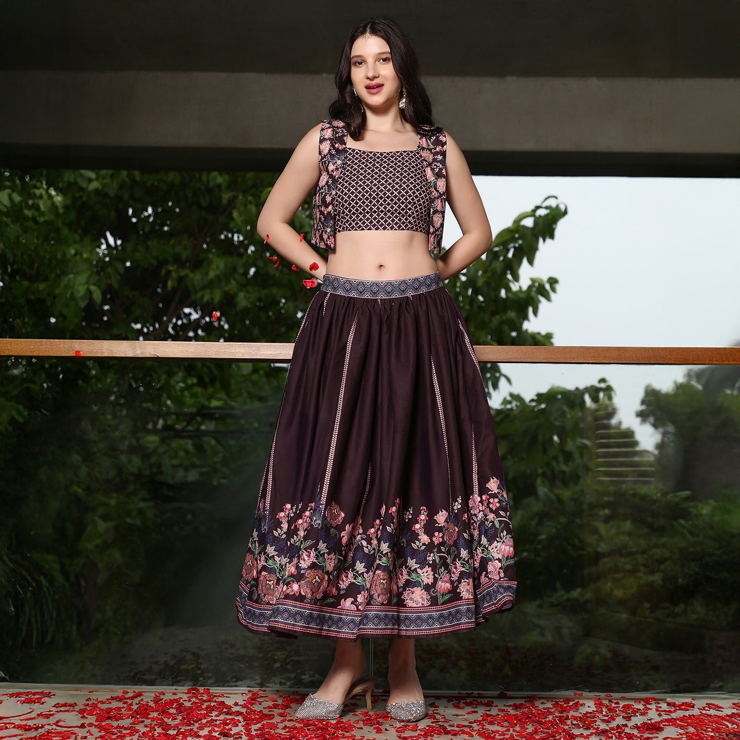 Geometrical-Flora Co-Ord Set