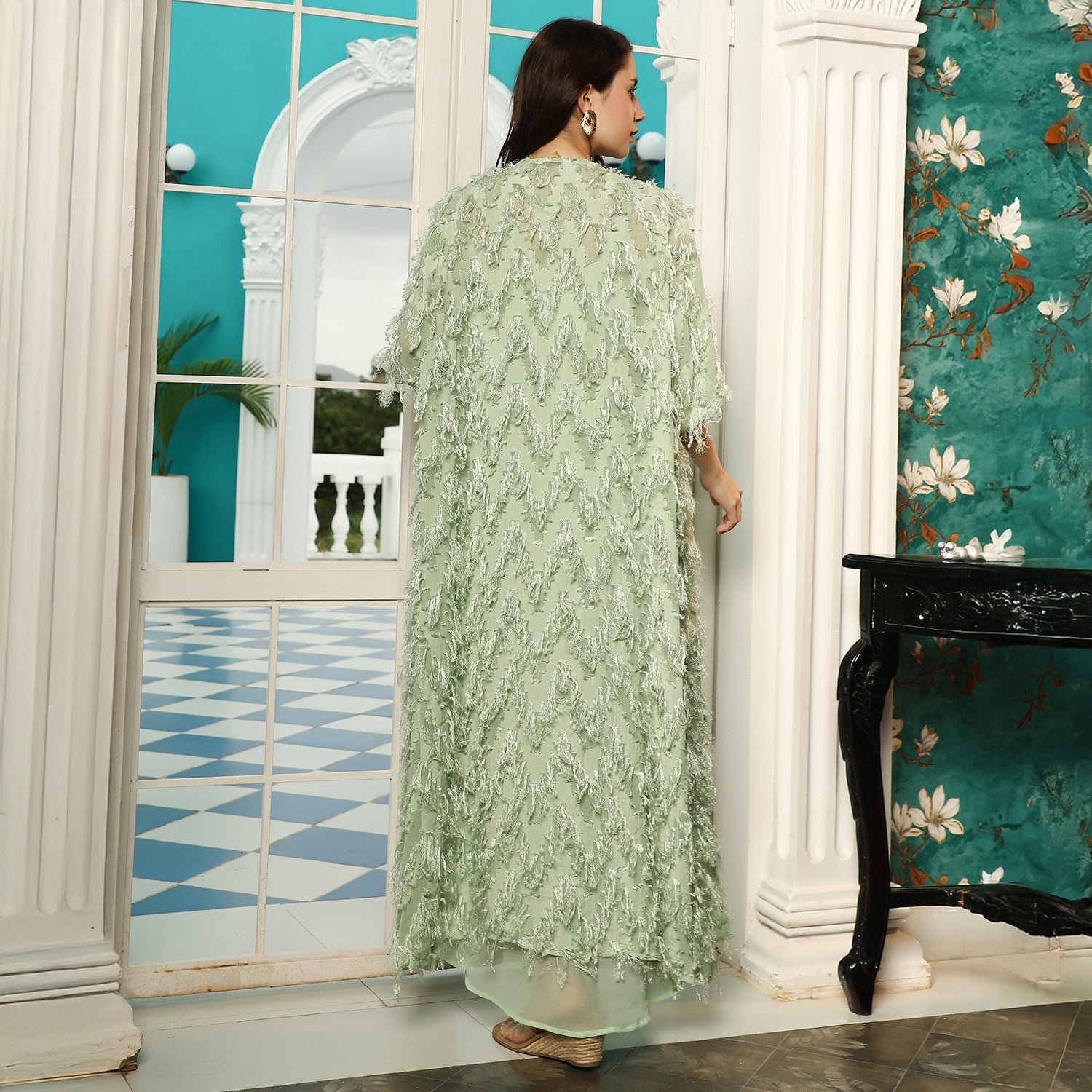 Tassel-Drape Co-Ord Set