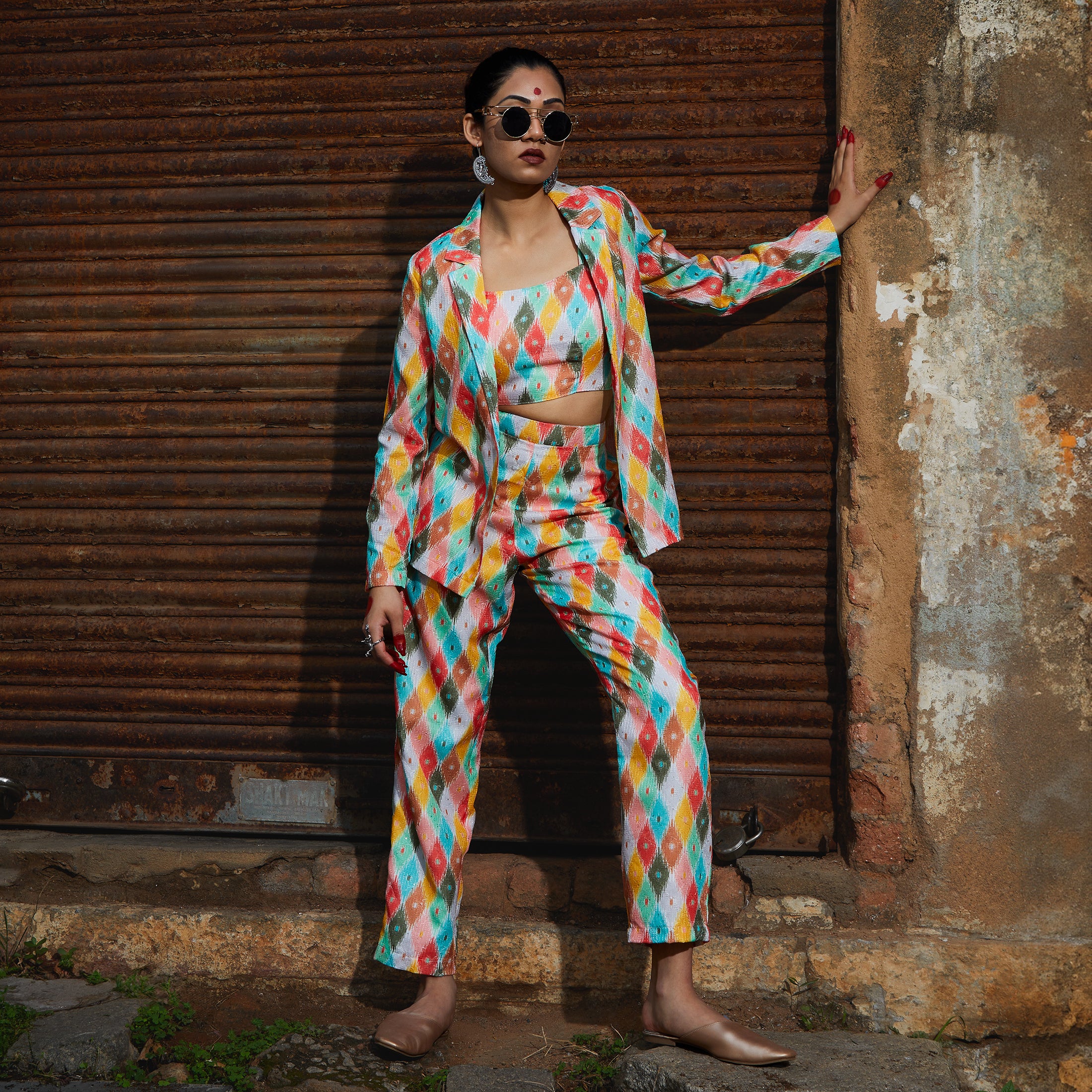 Geometric Pantsuit