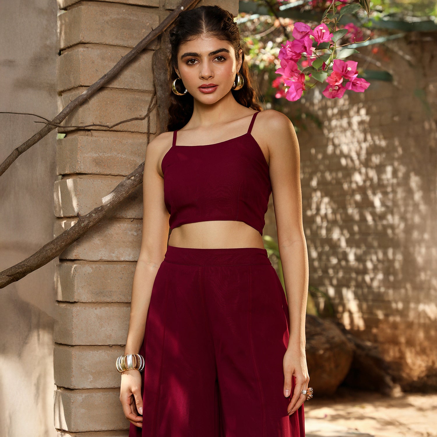 Sheer-Botanical Kurta Set