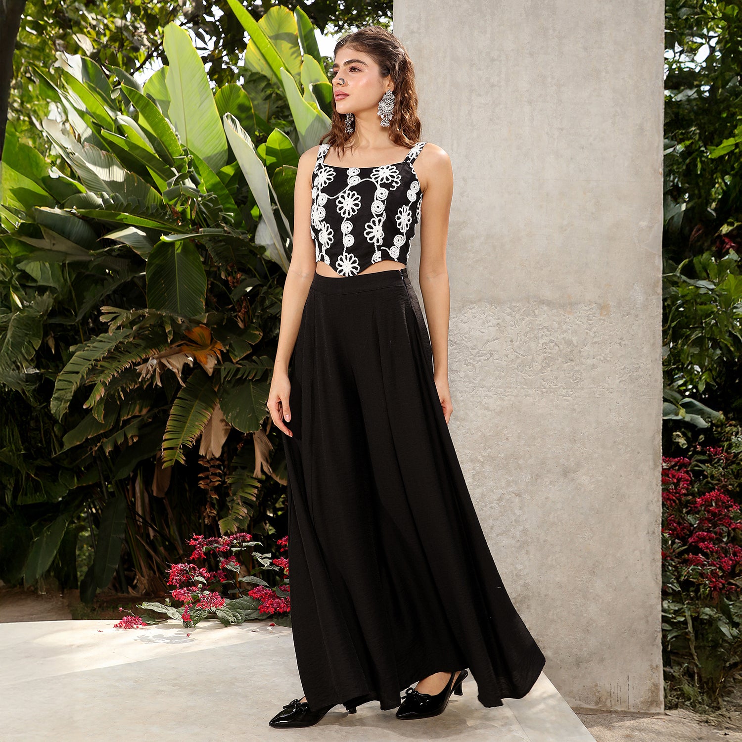Rope-Blossom Co-Ord Set