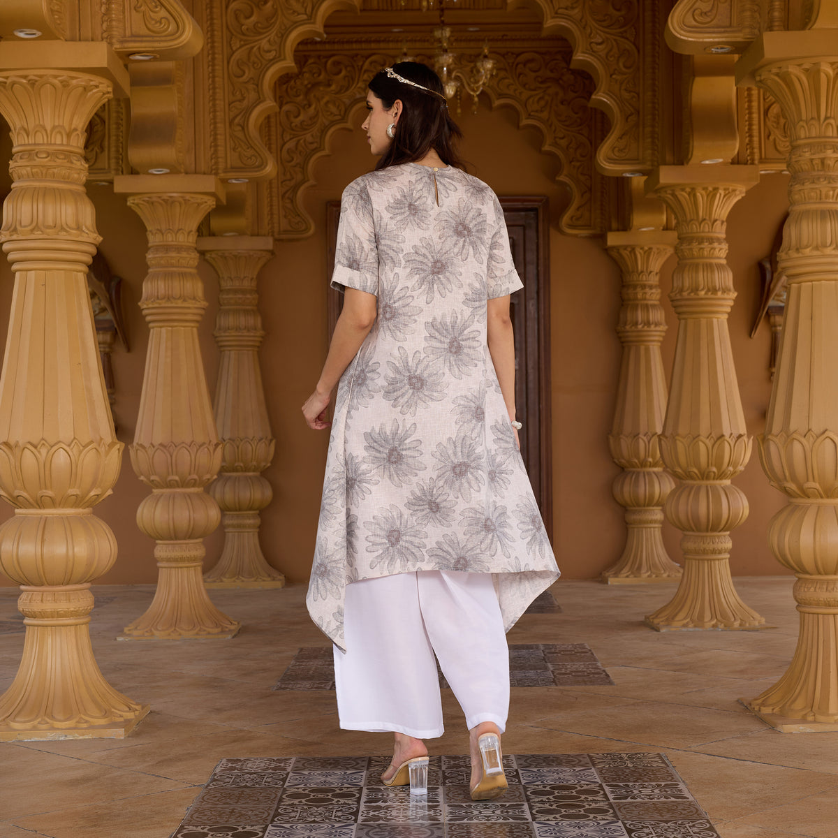 Printed kurta with Trousers