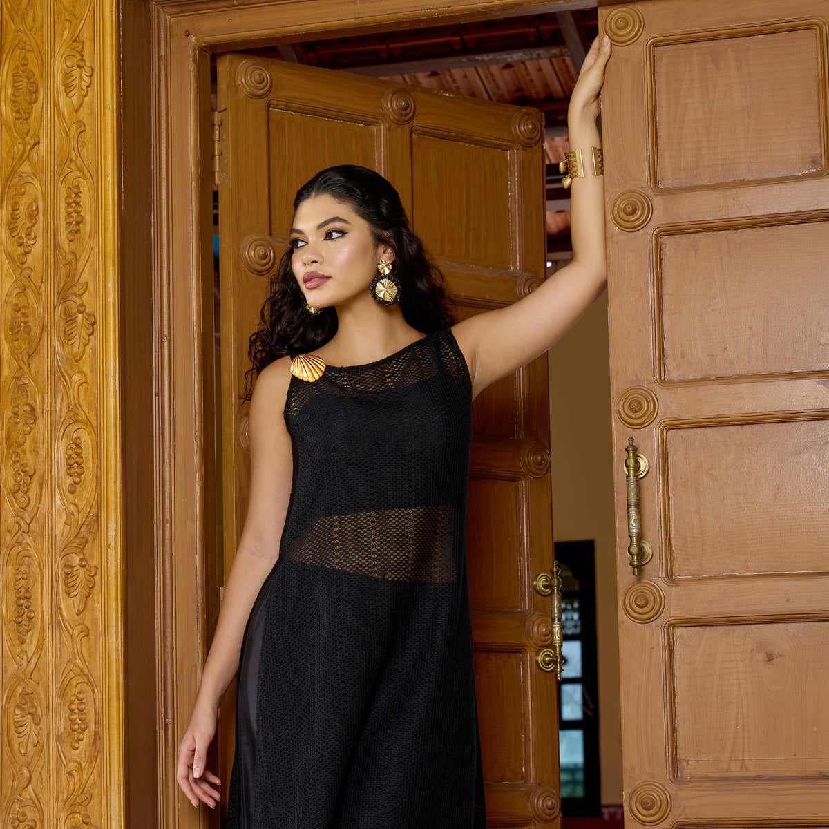Textured Kurta with trousers