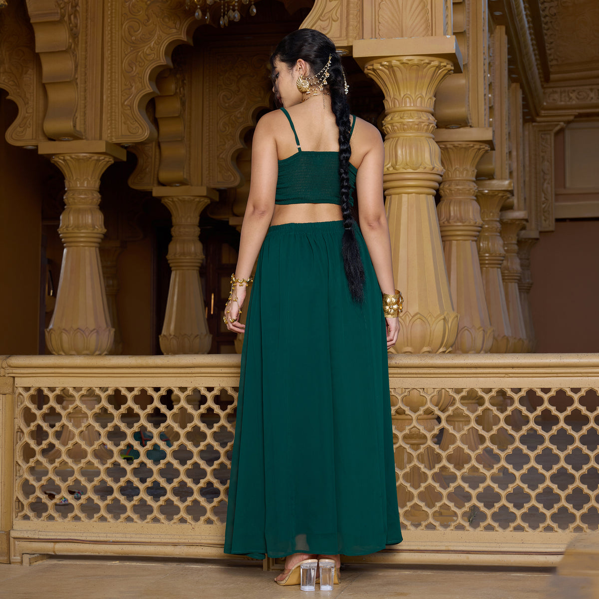 Sequin Embroidered kurta set