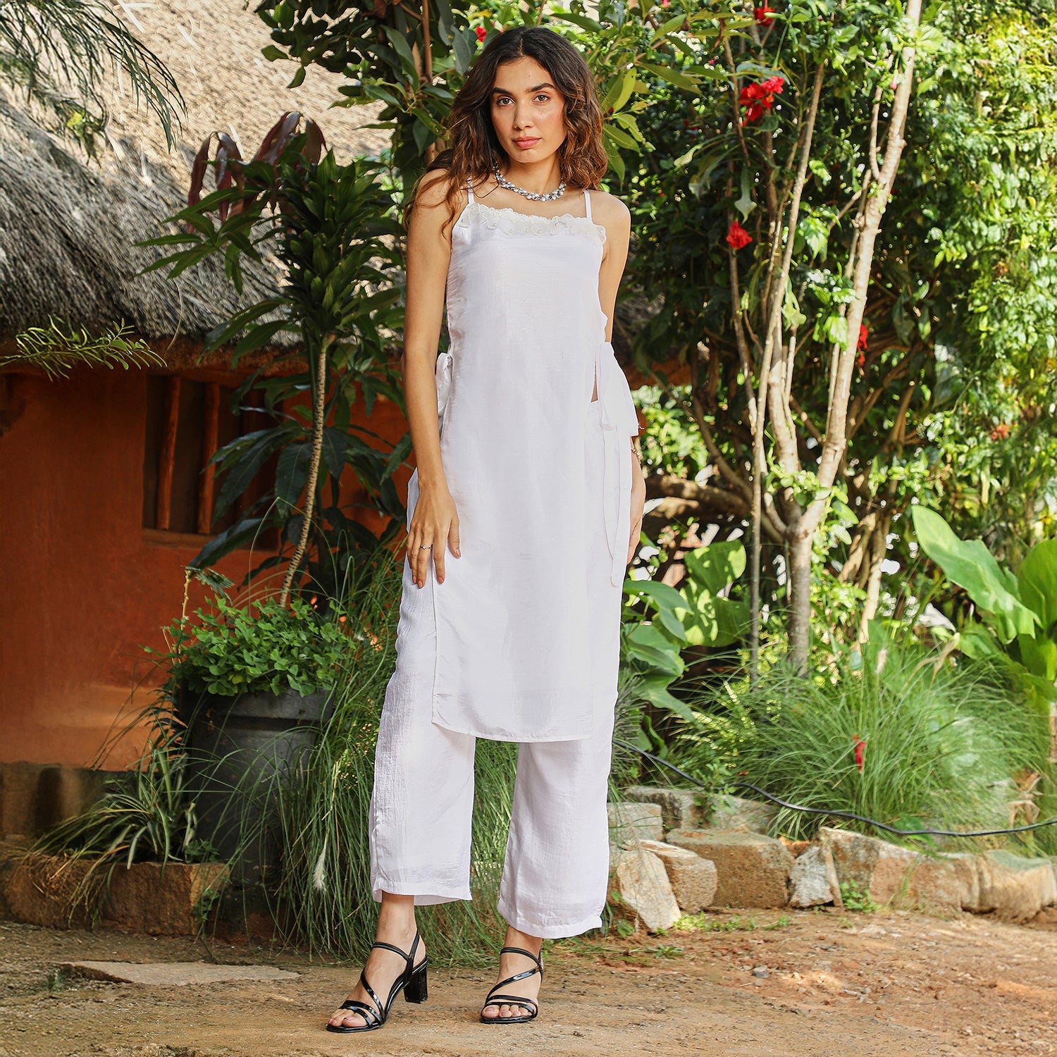 Soirée Frill Kurta Set