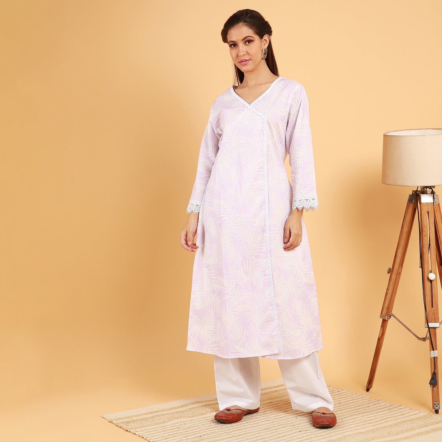 Soft Fern Kurta With Trousers