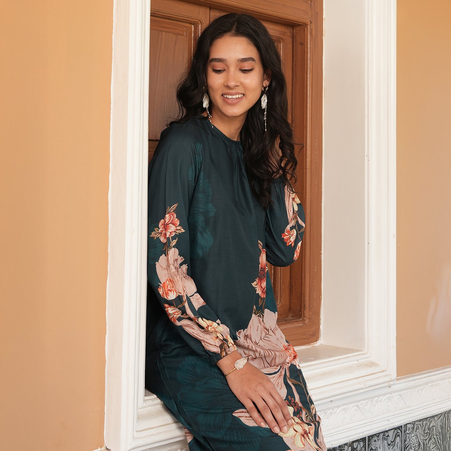 Ethereal Bloom Kurta Set