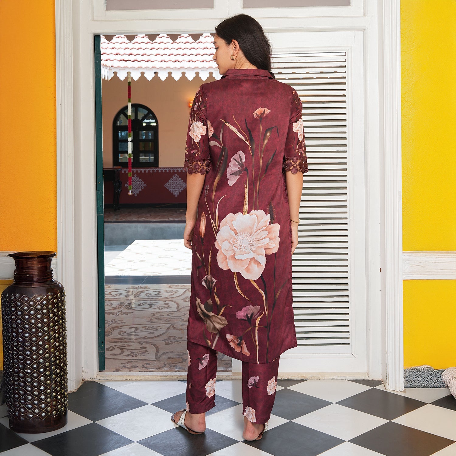 Bloomera Imprint Kurta Set
