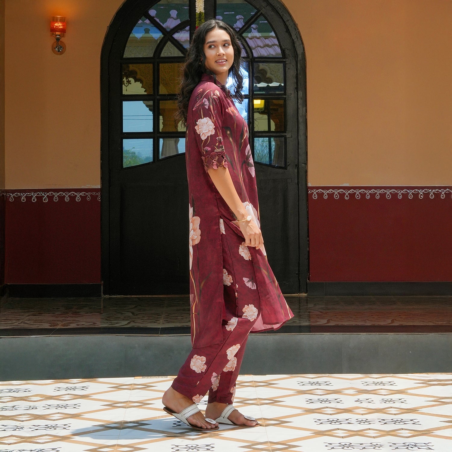 Bloomera Imprint Kurta Set