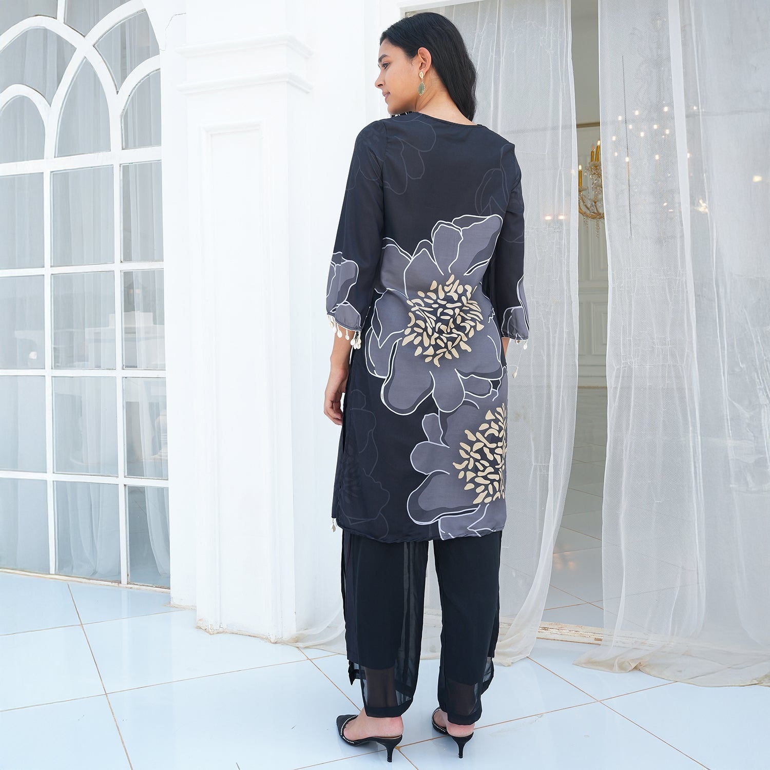 Grandiflora Imprint Kurta Set