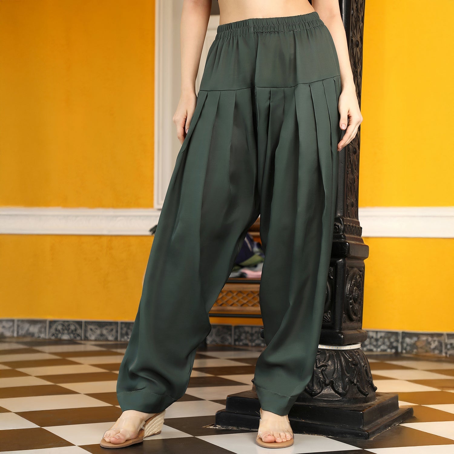 Wildflower-Block Imprint Kurta Set