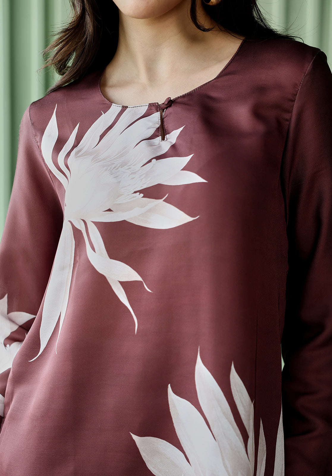 Wildflower-Block Imprint Kurta Set