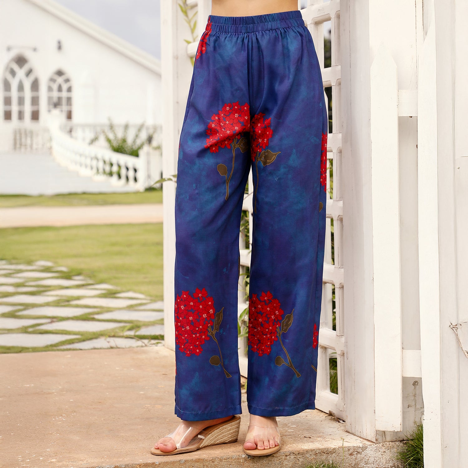 Bloom-Dye Imprint Kurta Set