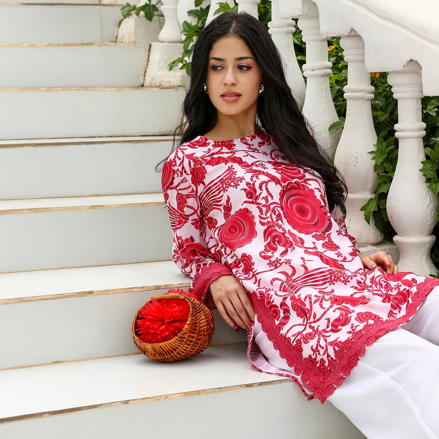 Floral-Galleria Kurta Set