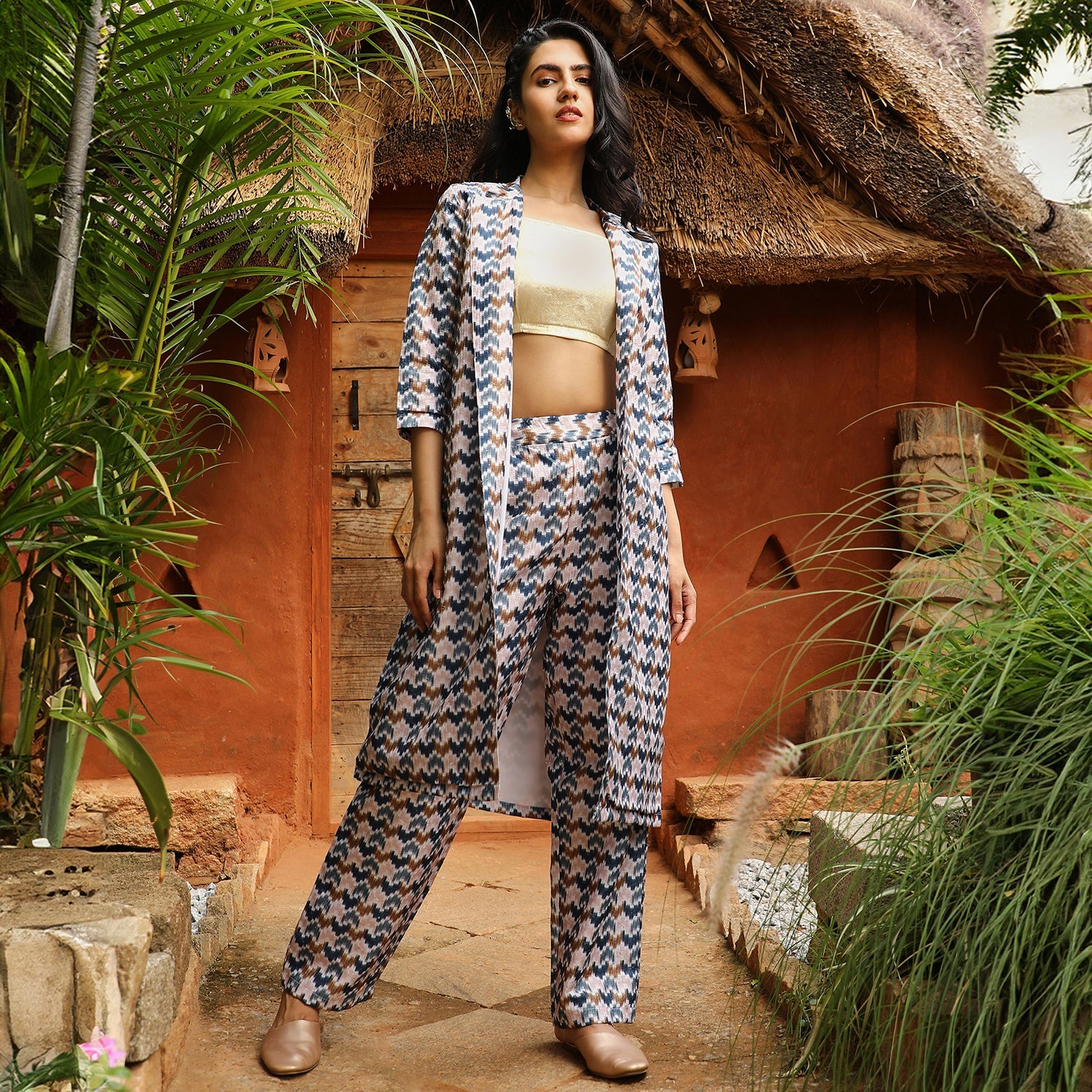 Geometric Boho Co-Ord Set