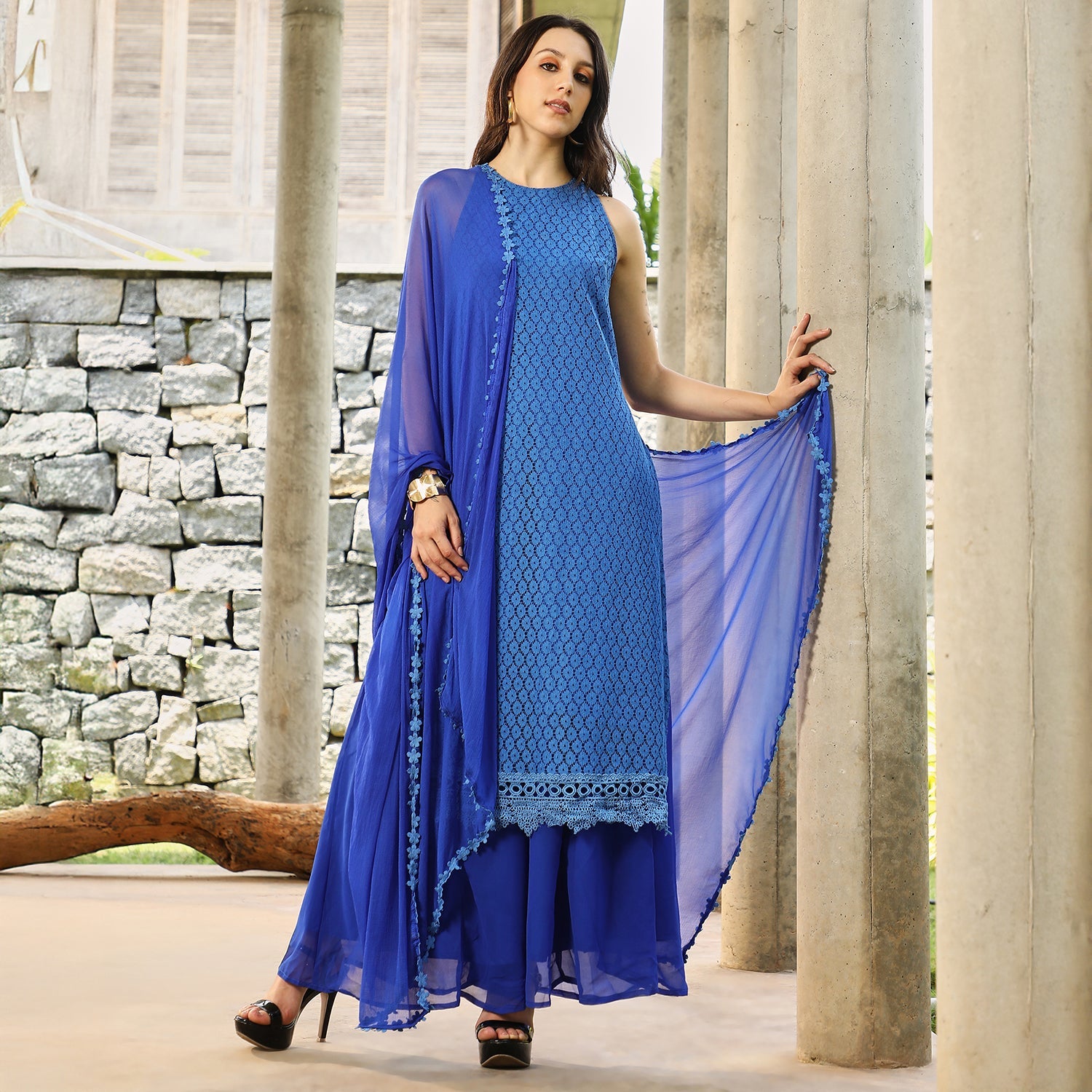 Ditsy Floral Kurta Set