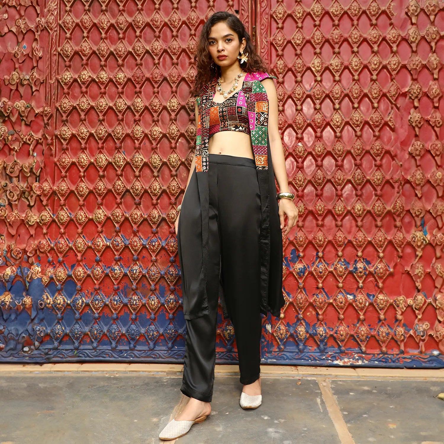 Ethnic Block Co-Ord Set