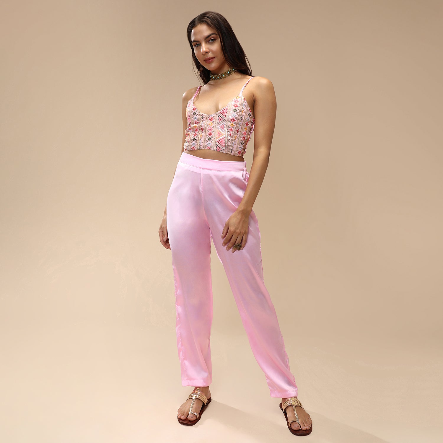 Ethnic Block Co-Ord Set