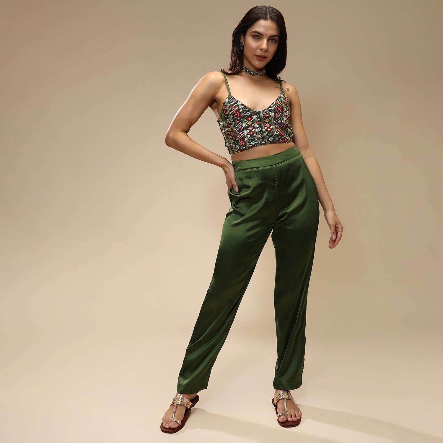 Ethnic Block Co-Ord Set