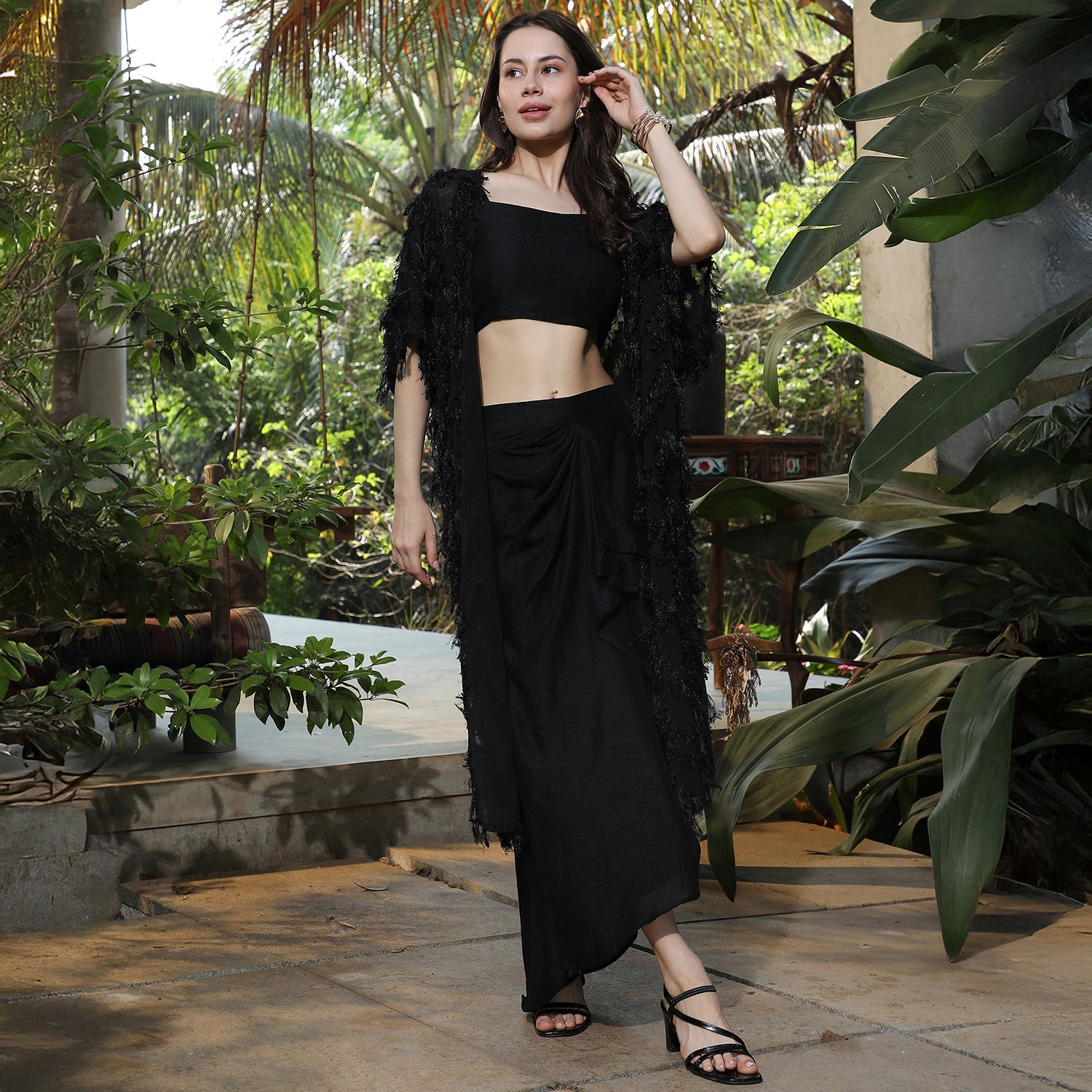 Tassel Wrap Co-Ord Set