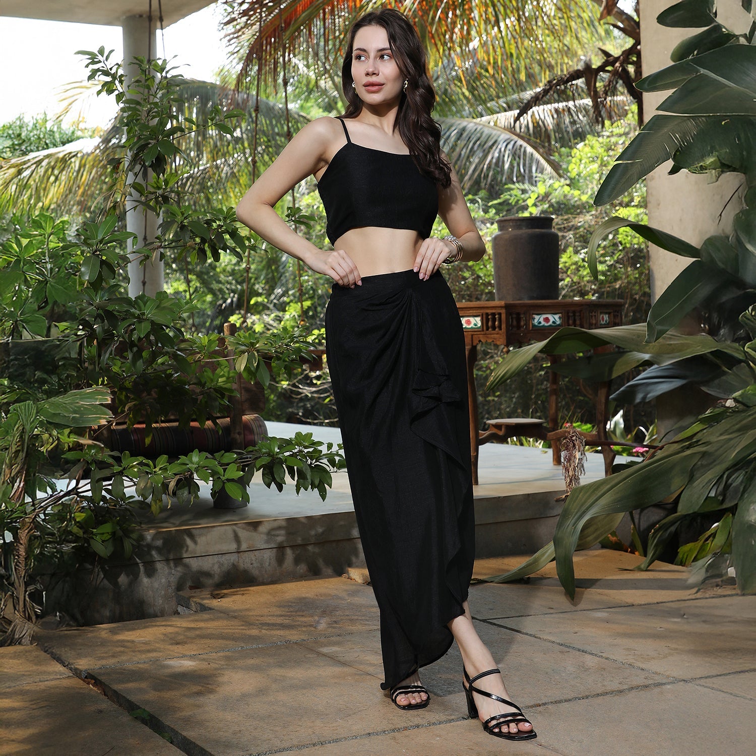 Tassel Wrap Co-Ord Set
