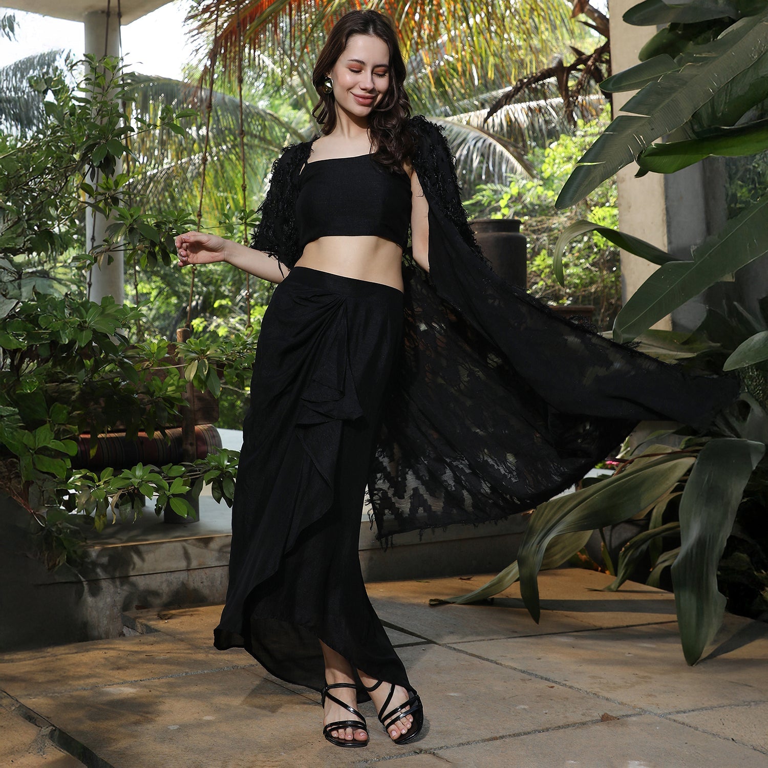 Tassel Wrap Co-Ord Set